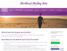 Tablet Screenshot of northeasthealing.com